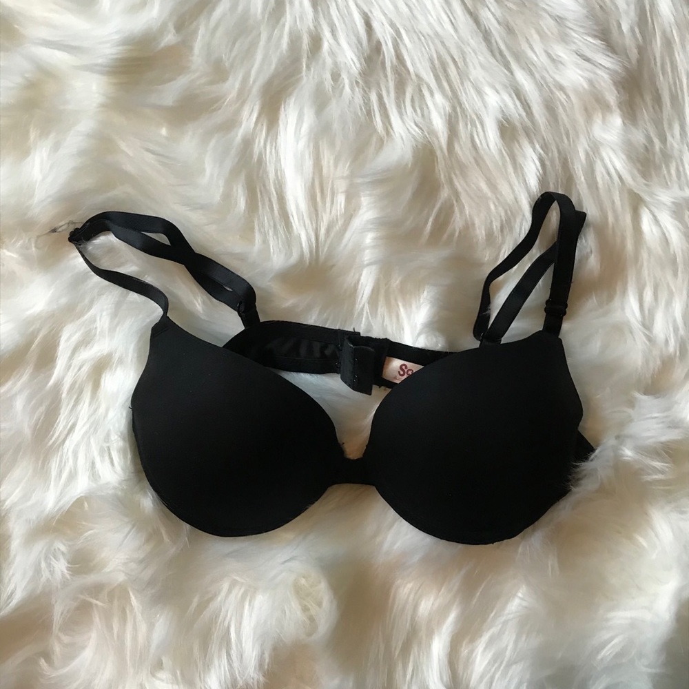 SO Black Push-up Bra